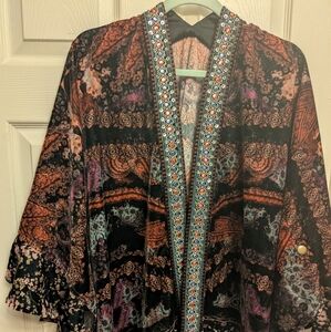 Soft Surroundings Velvet Kimono